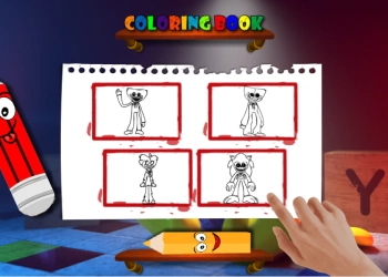 Poppy Playtime Kleurboek schermafbeelding van het spel