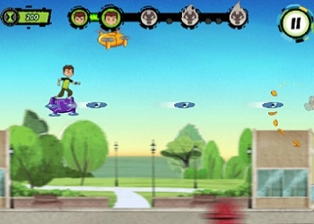 Stromausfall - Ben 10 Spiel-Screenshot