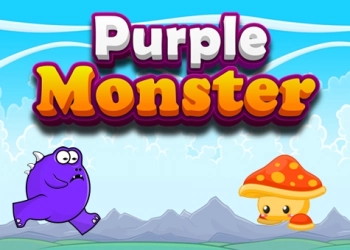 Purple Monster Adventure game screenshot