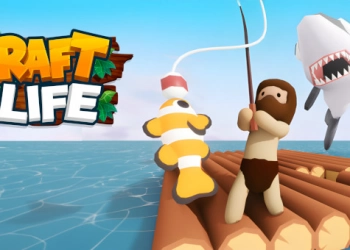 Raft Life խաղի սքրինշոթ