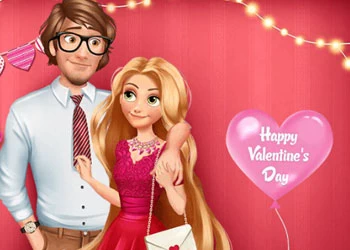 Rapunzel Be My Valentine snímek obrazovky hry