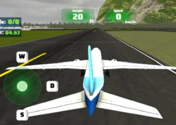 Echter Flugsimulator Spiel-Screenshot