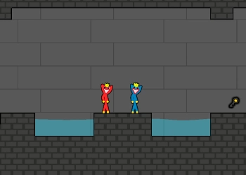 Stickman Rosso E Blu Huggy 2 screenshot del gioco