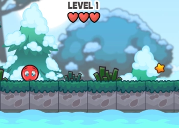 Red Ball: Christmas Love game screenshot