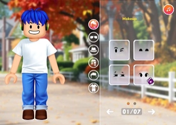 Roblox Stel je Herfstkleding samen schermafbeelding van het spel