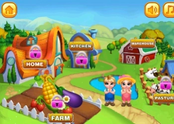 Königliche Zwillinge, Süße Farm Spiel-Screenshot