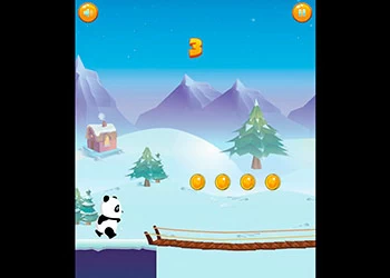 Führe Panda Run Spiel-Screenshot