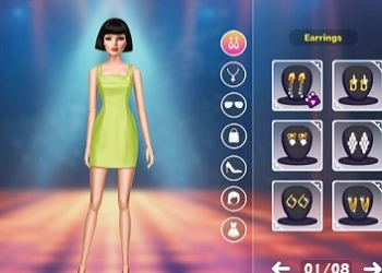 Ícono De Moda En La Pasarela captura de pantalla del juego