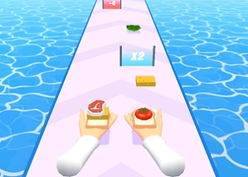 Sandwich Shuffle schermafbeelding van het spel