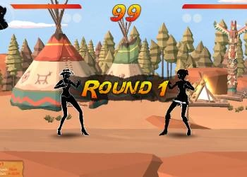 Shadow Fighters: Hero Duel pamje nga ekrani i lojës