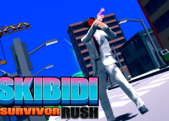 Skibidi Survivor Rush στιγμιότυπο οθόνης παιχνιδιού