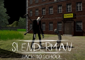 Slenderman ກັບໄປໂຮງຮຽນ ພາບຫນ້າຈໍເກມ