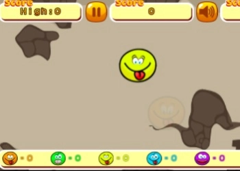 เกม Smiles Red Ball 4 Bubble Crush Shoot ภาพหน้าจอของเกม