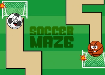 Maze De Fútbol captura de pantalla del juego