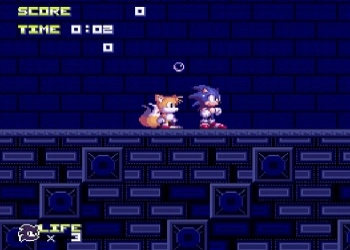 Sonic 3 Lomasaari pelin kuvakaappaus