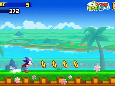 Sonic Run pamje nga ekrani i lojës