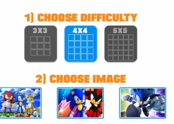 Sonic Slide skærmbillede af spillet