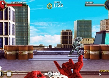 Spider Man Games: Web Shooter game screenshot