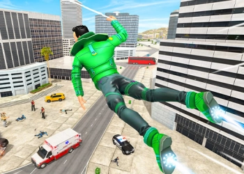 Spider Rope Hero City Fight თამაშის სკრინშოტი