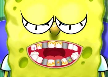 SpongeBob no dentista captura de tela do jogo