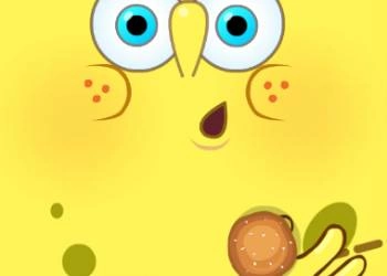 Spongebob Catches The Ingredients For A Crab Burger game screenshot