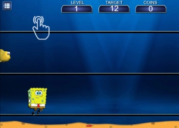 Spongebob Coin Adventure mängu ekraanipilt