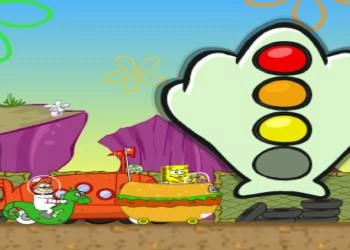 Carreras De Bob Esponja captura de pantalla del juego