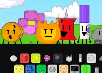 สปริงกี้ x BFDI ภาพหน้าจอของเกม