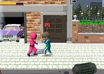 Squid Game Mehrspieler-Kampf Spiel-Screenshot