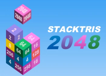 2048 Στο Stacktr στιγμιότυπο οθόνης παιχνιδιού