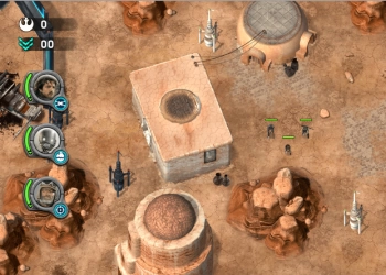 Междузвездни Войни Rebels Chopper Chase екранна снимка на играта