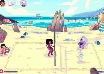 Jogos de Steven Universe: Vôlei captura de tela do jogo