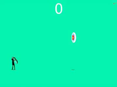 Stickmani Vibulaskmine mängu ekraanipilt