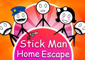 Stickman Home Escape captură de ecran a jocului