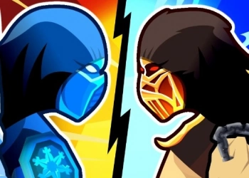 Stickman Kombat 2D snímek obrazovky hry