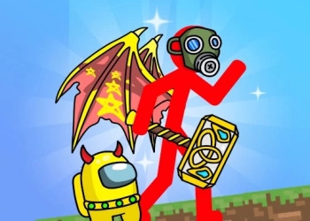 Stickman Mega Boss: Betejat! pamje nga ekrani i lojës