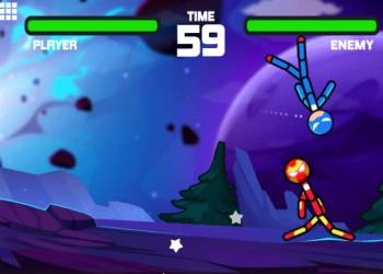 Super-Erou Stickman captură de ecran a jocului