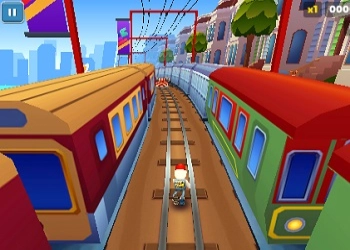 Subway Surfer San Francisco mängu ekraanipilt