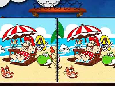 Super Mario Erinevused mängu ekraanipilt