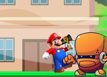 Super Mario Corre Y Dispara captura de pantalla del juego