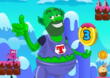 Super Troll Candyland Adventures snímek obrazovky hry