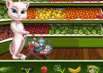 Talking Angela Great Shopping game screenshot