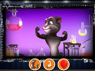 Talking Tom In Laboratory screenshot del gioco