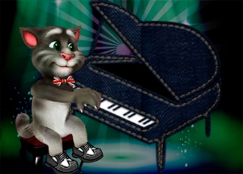 टॉकिंग टॉम पियानो टाइम खेल का स्क्रीनशॉट