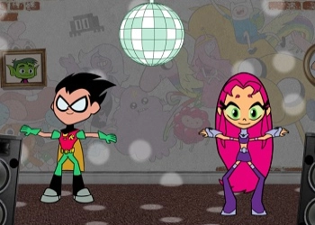 Teen Titans Go Animatie schermafbeelding van het spel