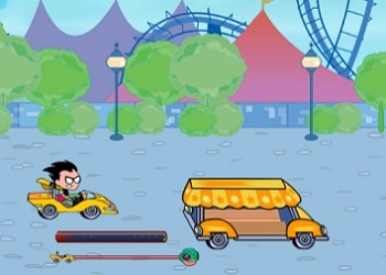 Teen Titans Go! Games: Robin Vs See-More game screenshot