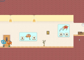 ગમબોલ ડાર્વિનની યરબુકની અમેઝિંગ વર્લ્ડ રમતનો સ્ક્રીનશોટ