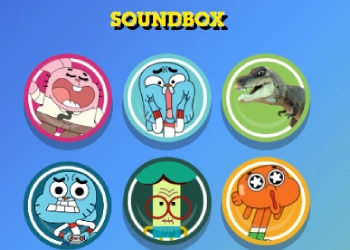 Удивителният Свят На Гъмбол: Soundbox екранна снимка на играта