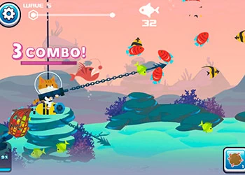 De Fishercat Online schermafbeelding van het spel