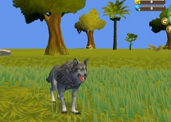 El Lobo: Simulador De Animales Salvajes captura de pantalla del juego